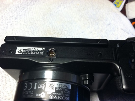 How to modify the Sony Nex 7 Compact System Camera to have a hardwire shutter release jack step 5