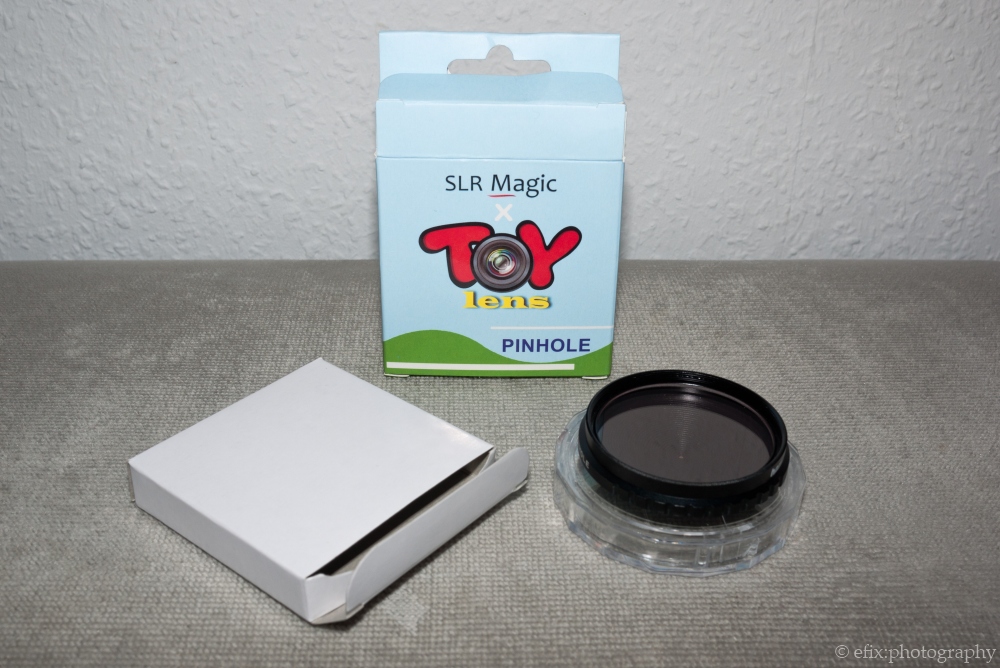 SLR Magic Toy Lens Pinhole for Micro Four Thirds What is in the box