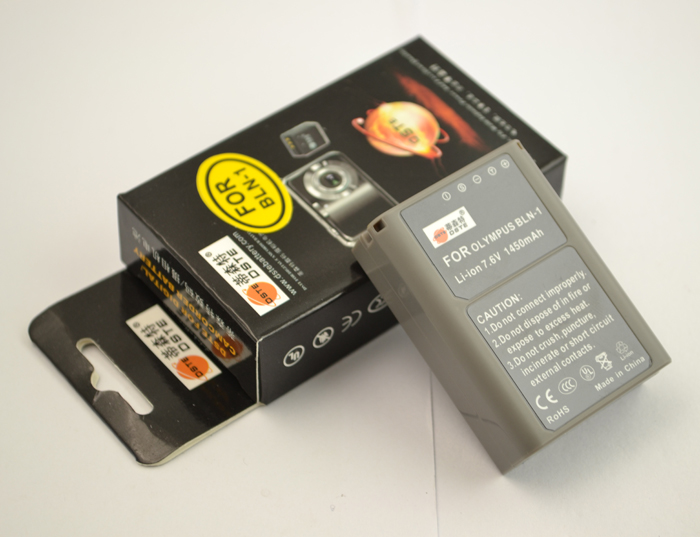 Third Party Battery For Olympus OM-D E-M5 BLN-1 Li-ion 7.6v 1450mAh