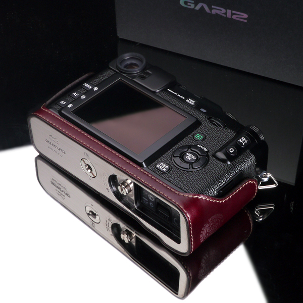 Gariz Leather Edition Half Cases for Fuji X-Pro1 Brown