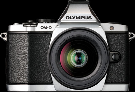 Olympus O-MD E-M5 Micro Four Thirds Compact System Camera Silver Body