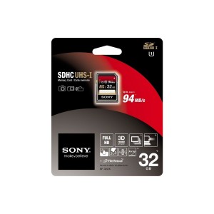 Best and Recommended SD Cards for the Sony NEX 7 , Olympus OM-D EM-5 and Fuji X-Pro1 - Sony 32GB Class 10 UHS1 SDHC Card
