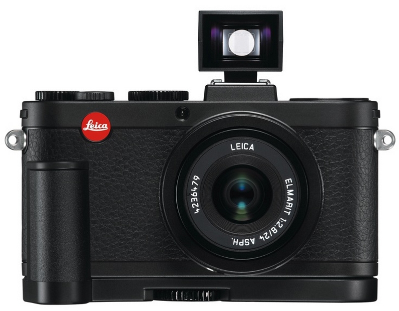 Leica X2 with Elmarit 24mm F2.8 Lens Black Color with Hand Grip