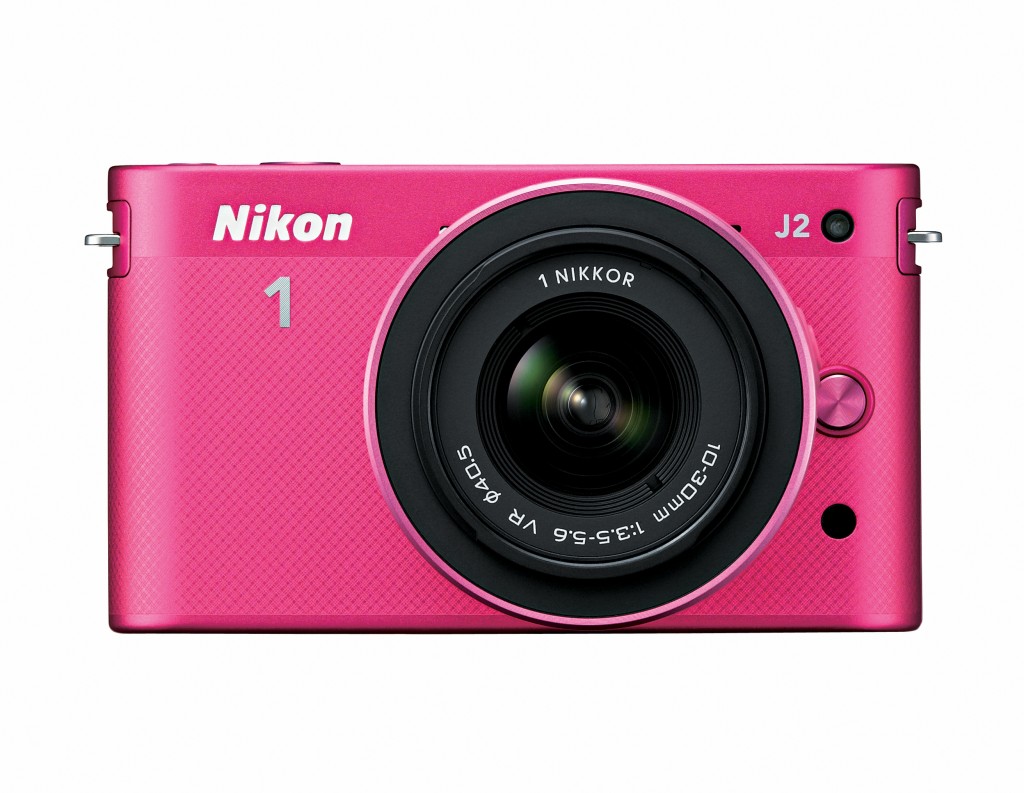 Nikon 1 J2 Compact System Camera Pink