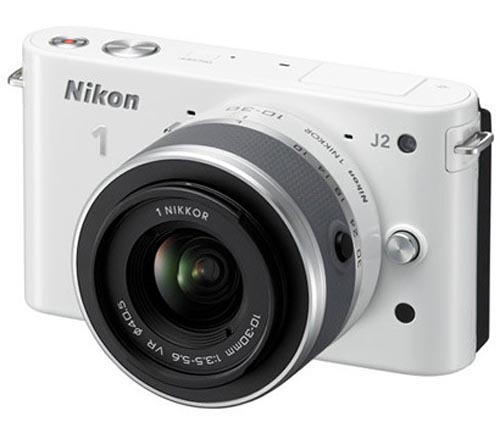 Nikon 1 J2 Compact System Camera White