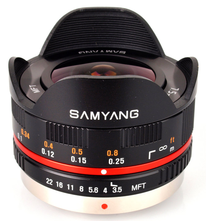 Samyang 7.5mm F3.5 UMC Fisheye Lens