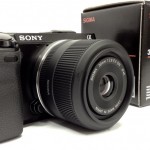 Sony Alpha NEX 7 Compact System Camera with Sigma 30mm F2.8 lens